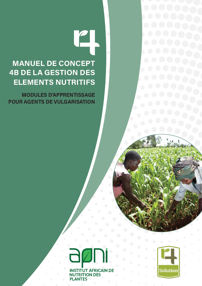 MANUEL DE CONCEPT 4B DE LA GESTION DES ELEMENTS NUTRITIFS